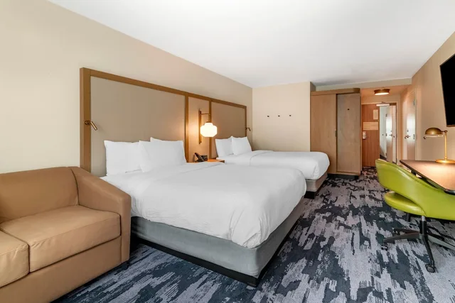 غرفة بسريرين كوين لذوي الإعاقة، Fairfield Inn & Suites North Conway 3/7