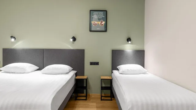 غرفة ثلاثية بسرير فردي، Rija Old Town Hotel 10/10