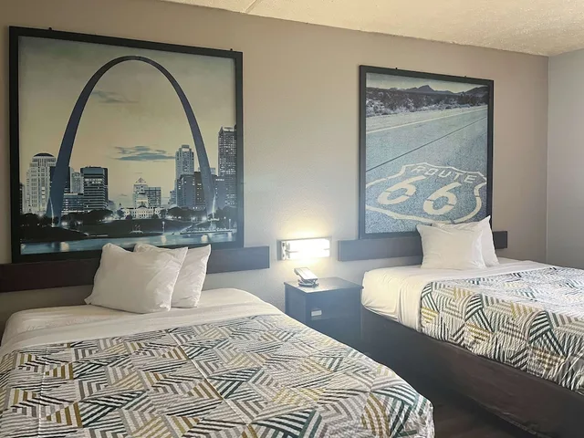 غرفة ديلوكس بسريرين كوين للمدخنين، Motel6 Canton, MS 2/4