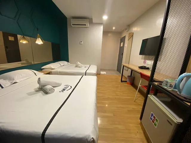غرفة رباعية بسريرين مزدوجين، Smile Hotel Selayang Point 2/2
