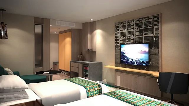 جناح بسرير كينج بإطلالة على المدينة، Holiday Inn Chandigarh Zirakpur 3/10
