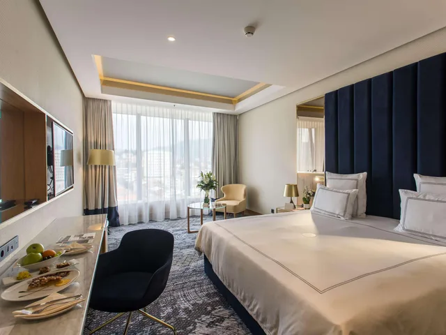 غرفة بريميير بسرير مزدوج، Swissotel Sarajevo 1/2