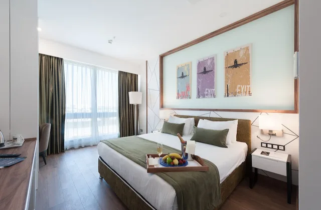 غرفة ديلوكس بسرير مزدوج أو سريرين منفصلين، ISG Airport Hotel 2/6