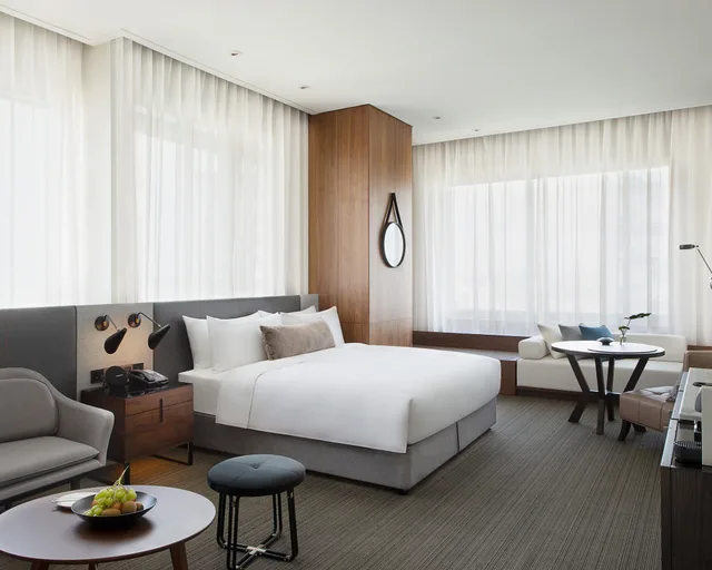 جناح استوديو بسرير كينج، EPISODE Hsinchu, a JdV by Hyatt Hotel (ex Hotel Indigo) 4/8