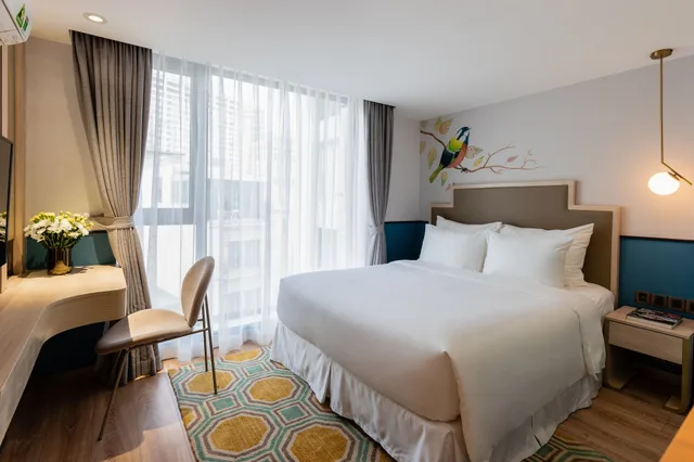 جناح متصل عائلي بسريرين كوين، Hanoi Le Jardin Hotel & Spa 2/7