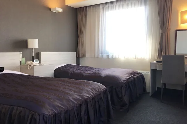 غرفة بسريرين منفصلين للمدخنين، Hotel Monteroza Ohta 2/3