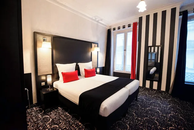 غرفة كلاسيكية بسريرين منفصلين، Hotel Peyris Opera 3/9