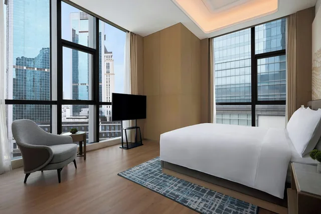 جناح بريميير بسرير كينج، JW MARRIOTT HOTEL CHENGDU 1/2