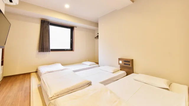 Room, Triple, 3 Futon Beds, Smoking, Hotel Meldia Osaka Higobashi 1/1