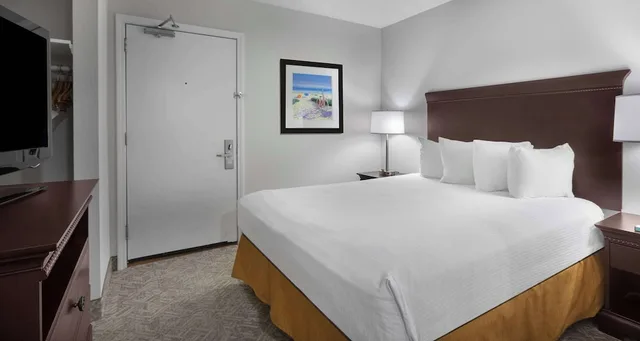 غرفة قياسية بسرير كينج بإطلالة مع أريكة لذوي الإعاقة، Best Western Ocean Sands Beach Resort 6/10