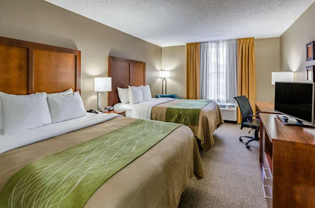 Room, Quadruple, Comfort Inn Staunton 3/4
