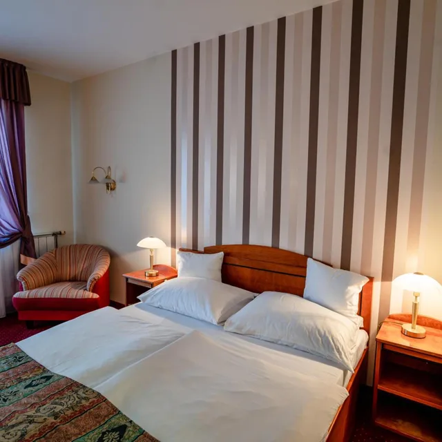 غرفة قياسية بسرير كوين، Erzsebet Hotel 1/10