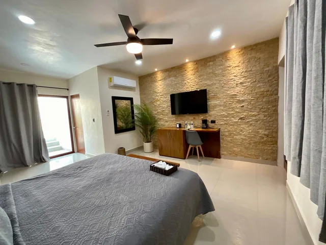 جناح بسرير كينج بجاكوزي، El Zaguán Colonial 1/10