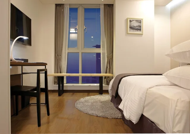 غرفة قياسية بسرير مزدوج، Ocloud Hotel Gangnam 1/2