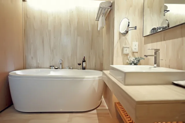 غرفة ديلوكس بسرير مزدوج بغرفة نوم واحدة، Arcadia Suites Bangkok 4/5