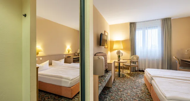 غرفة اقتصادية بسرير مزدوج، Plaza Inn Chemnitz 3/4