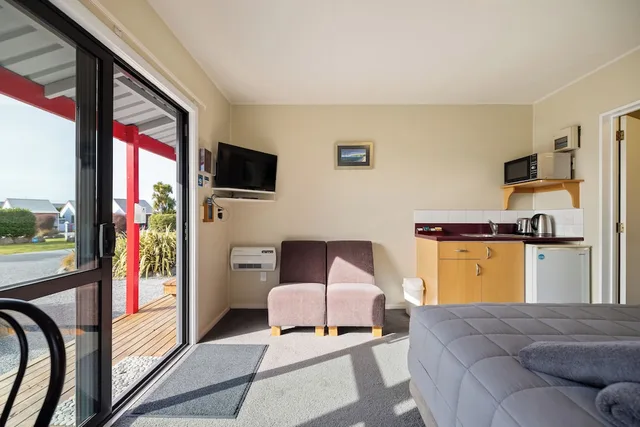 غرفة قياسية بسرير مزدوج، Kaikoura TOP 10 Holiday Park 5/7