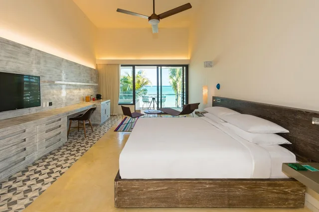 استوديو سيغنتشر بسرير كينج بإطلالة على البحر، Andaz Mayakoba Resort Riviera Maya - a concept by Hyatt 1/10