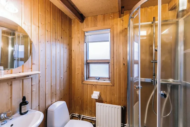 كوخ بسريرين منفصلين بغرفتي نوم، Hlíð Cottages 6/6
