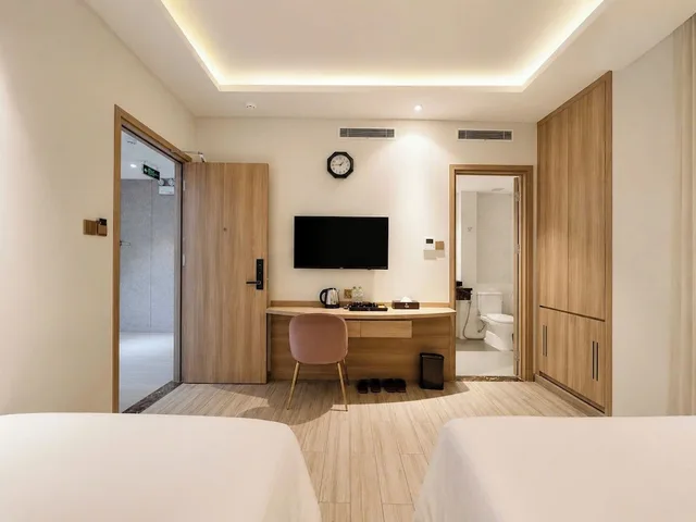 Inner, Deluxe, Twin Beds, with View, Bathtub، Nicecy Hotel Suites Spa 9/10