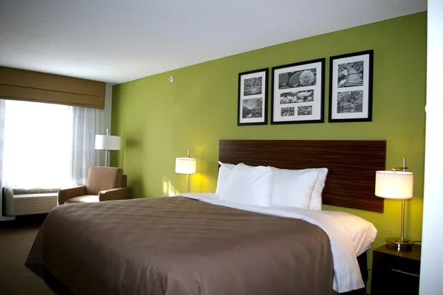 غرفة بسرير كينج لذوي الإعاقة، Sleep Inn & Suites Harbour Pointe VA 1/5