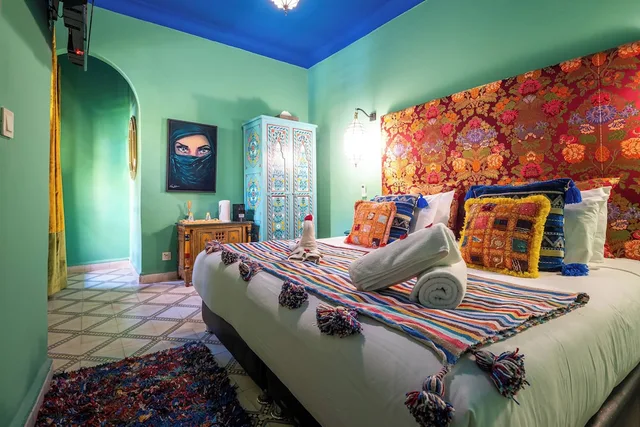 غرفة سوبيريور بسريرين منفصلين، Riad Dar Khmissa 3/8