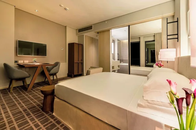 غرفة كلوب بسرير كينج بإطلالة على البحر مع دخول الصالة، Grand Hyatt Rio De Janeiro 7/7