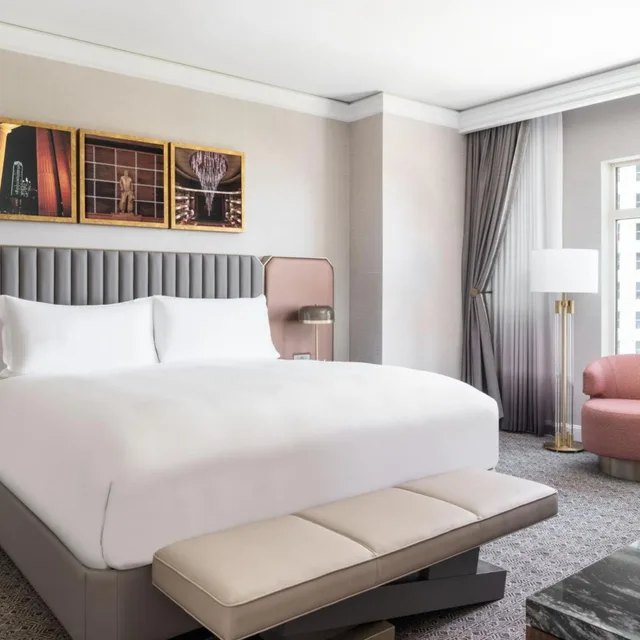 جناح ديلوكس بسرير كينج مع أريكة، The Ritz-Carlton, Dallas 1/3