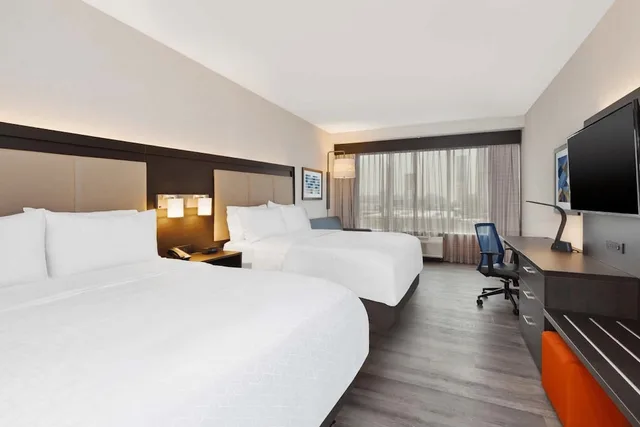suite, 2 queen beds, city view, Holiday Inn Express & Suites Jersey City - Holland Tunnel 1/5