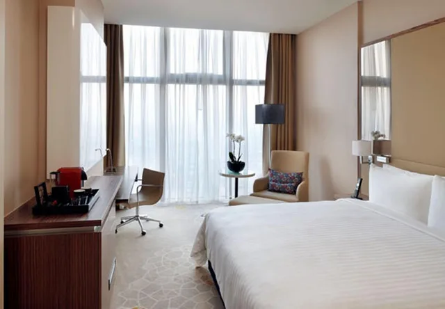 غرفة ديلوكس مفردة بإطلالة على البحر، Istanbul Marriott Hotel Sisli 1/12