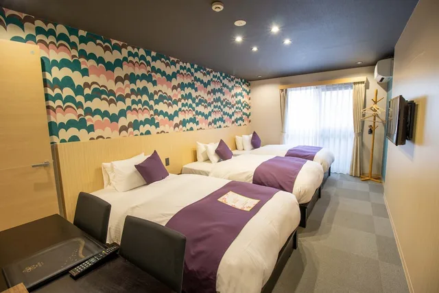 غرفة سوبيريور ثلاثية بثلاثة أسرّة، Stay Sakura Kyoto Zen 2/3