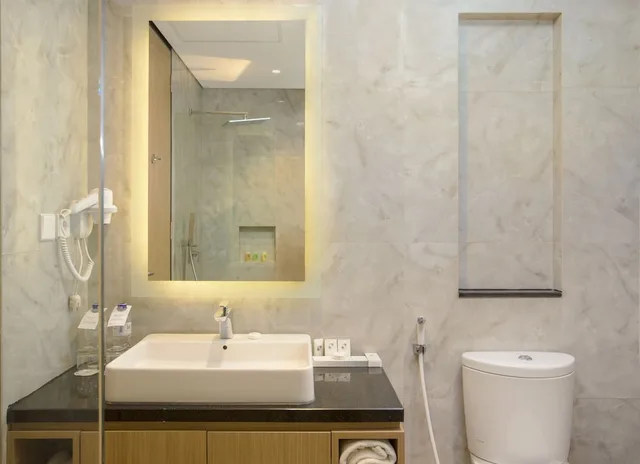 غرفة ديلوكس بسريرين منفصلين، Swiss-Belhotel Papua Jayapura 3/4
