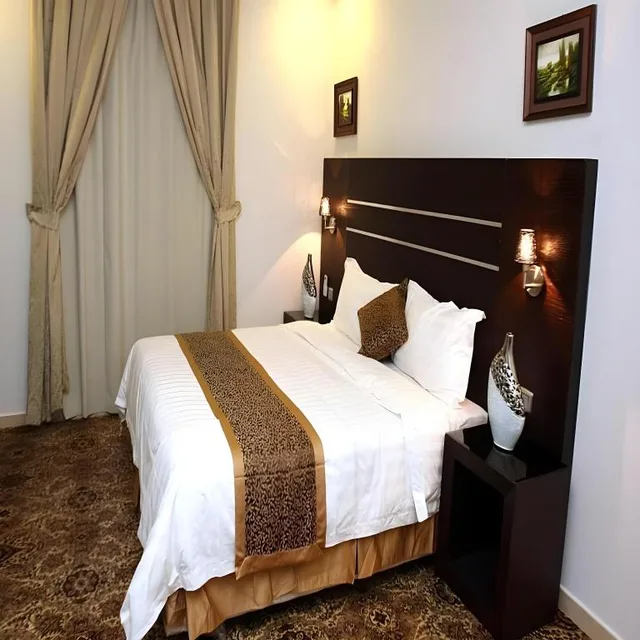استوديو بسريرين منفصلين، ريست نايت للأجنحة الفندقية النفل(Rest Night Serviced Apartments - AL Nafal) 7/10