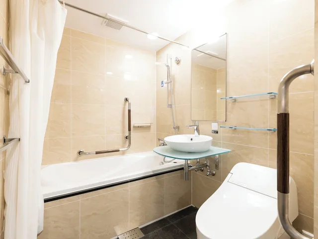 غرفة ديلوكس بسريرين منفصلين، APA Hotel Omori Ekimae 3/4