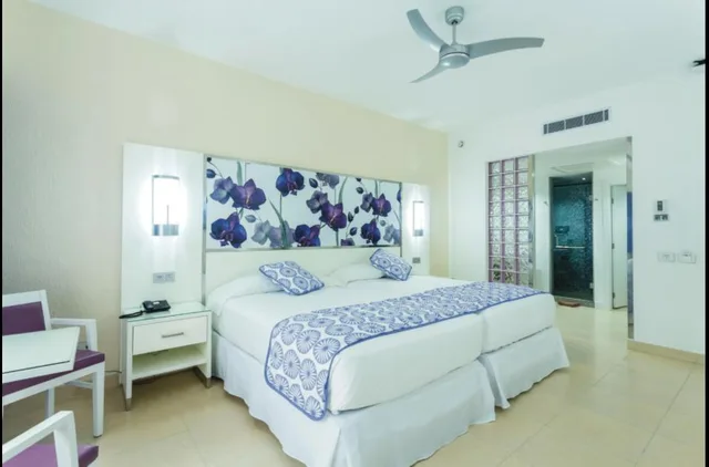 غرفة قياسية بسرير مزدوج بإطلالة على البحر، Hotel RIU Playacar All Inclusive 1/1