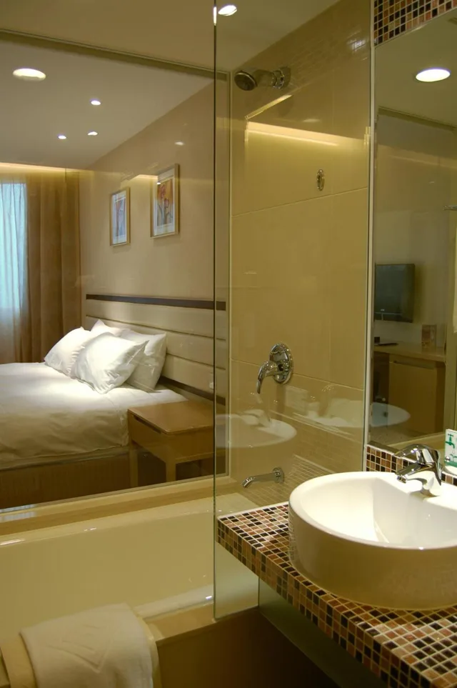 غرفة ديلوكس تنفيذية بسرير مزدوج أو سريرين منفصلين، Grandview Hotel Macau 8/8