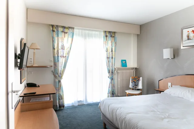 غرفة كومفورت بسرير مزدوج، Citotel Le Logis de Brou 8/10