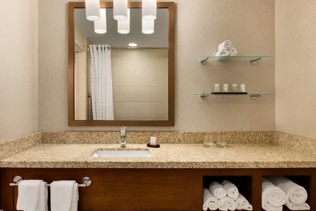 جناح بريميوم بسرير كوين بإطلالة على الجبل، Embassy Suites By Hilton Denver Downtown Convention Center 3/3