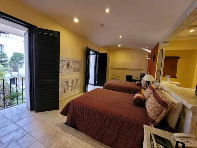 غرفة ديلوكس بسرير مزدوج، Quinta Las Alondras Hotel And Spa 2/3
