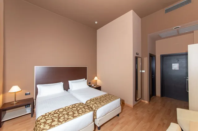 غرفة كلاسيكية مفردة بسرير مزدوج، Art Hotel Olympic 2/7