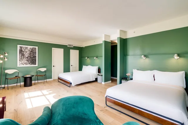 جناح جونيور بسريرين كوين بإطلالة على المدينة، Greenview Hotel 1/4