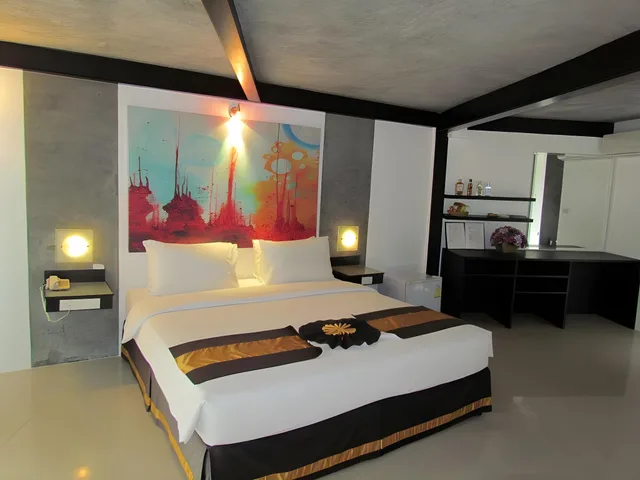 جناح عائلي بغرفتي نوم، The Front Hotel And Apartment 1/1