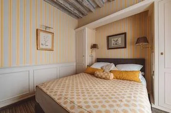 غرفة كلاسيكية بسرير كوين، Hotel de l Abbaye 1/2