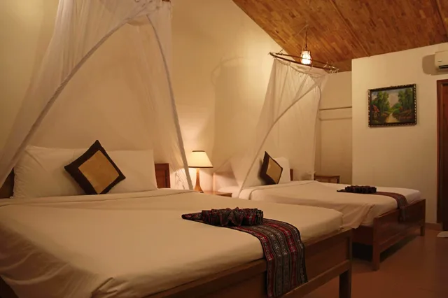 بنغل عائلي بسريرين كينج بإطلالة على الحديقة، La Mer Resort 2/10