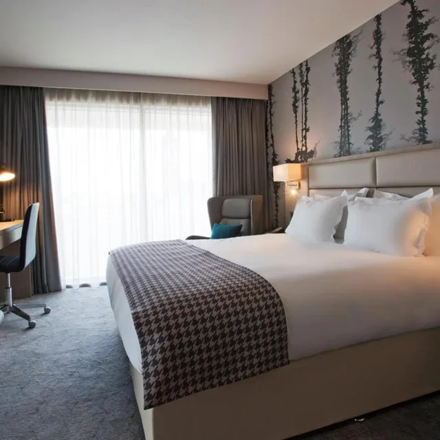 جناح بسرير كينج بإطلالة على القناة بغرفة نوم واحدة، Holiday Inn Manchester - City Centre 1/5