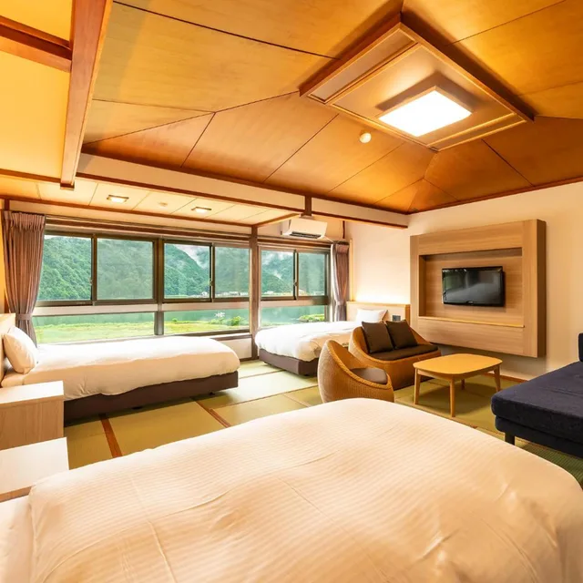 Japanese, Superior, Triple, Riverside, Shared Bathroom، Oedo Onsen Monogatari Kinosaki Onsen Kinosaki 5/9