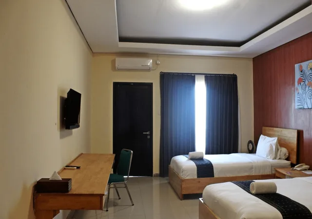 غرفة بسريرين منفصلين، Exotic Komodo Hotel 1/2