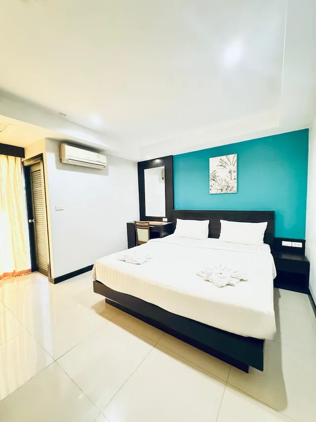 غرفة قياسية بسرير كوين، La Casa Patong 8/10