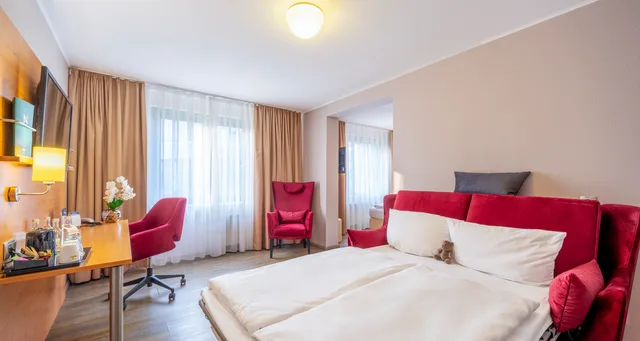 غرفة كومفورت رباعية، PLAZA INN Braunschweig City Sud 1/6