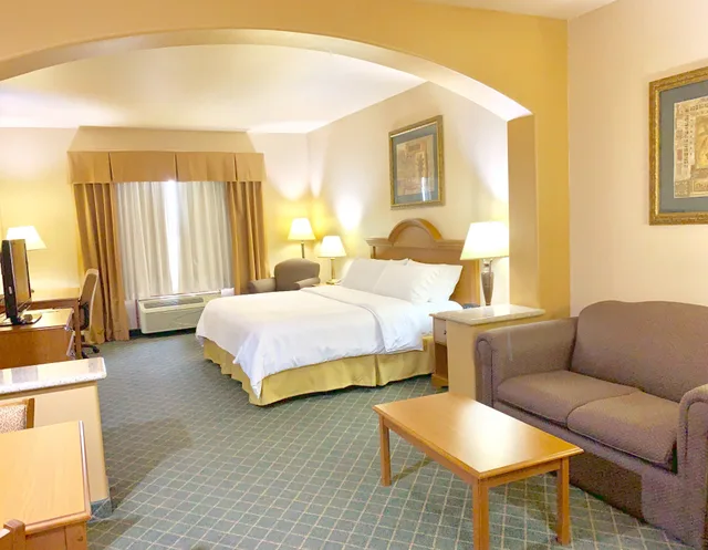 جناح بسرير كينج بمنطقة جلوس، Holiday Inn Express Hotel Suites Alice 3/7